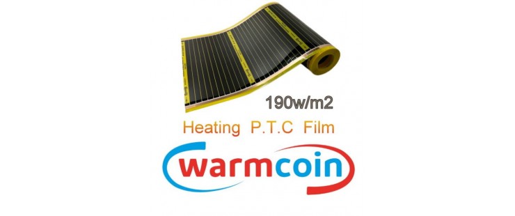 Инфрачервено отоплително фолио Warmcoin (80см.) за подово отопление.